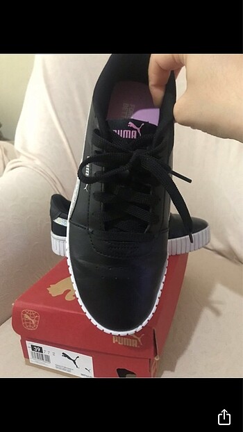 39 Beden siyah Renk Puma orjinal kadın spor