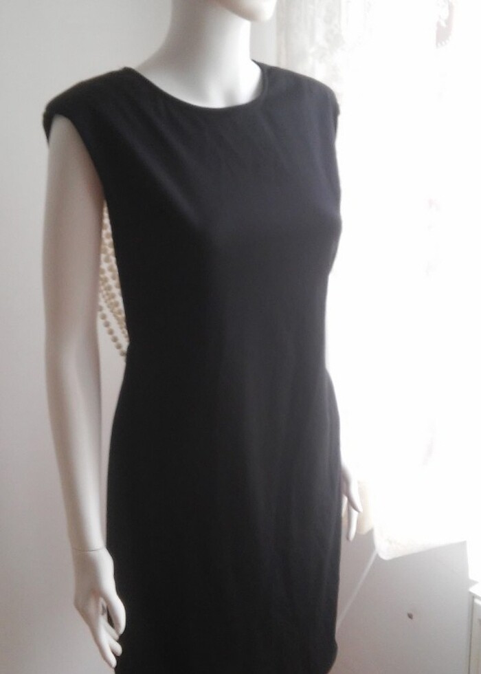 SIRT DEKOLTELİ ELBİSE - Görsel 2