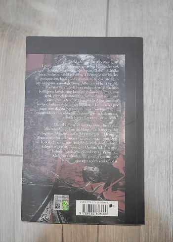 Beden Albertine Kayıp - Marcel Proust Roman