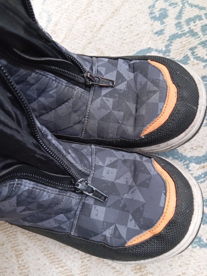 Erkek Çocuk Fermuarlı Kar Botu - Görsel 4