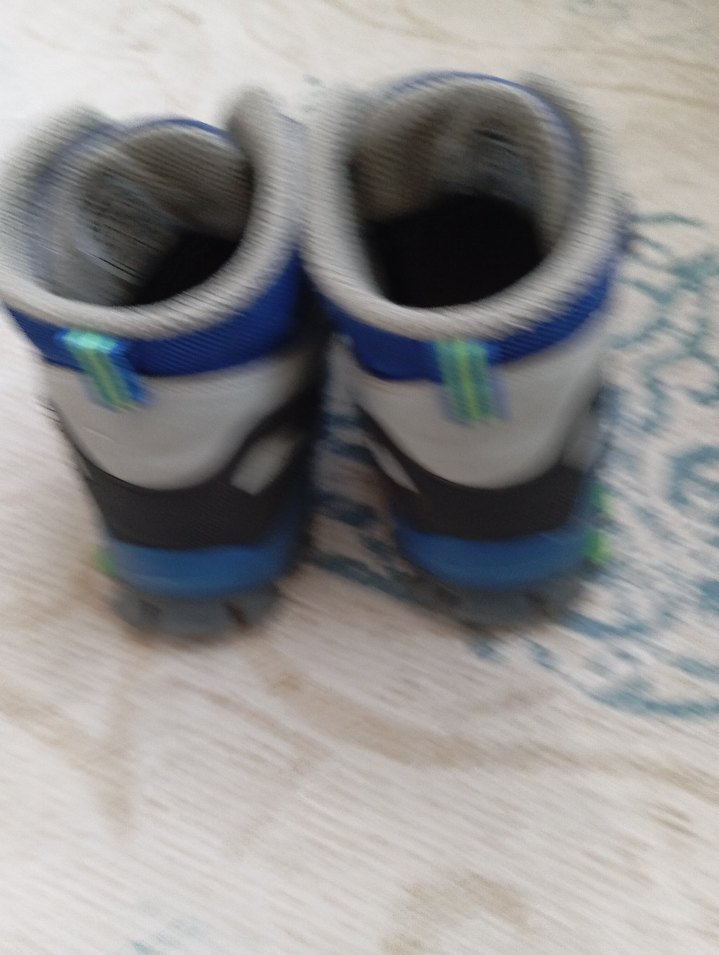 Mavi Gri Erkek Çocuk Spor Botları - Görsel 4