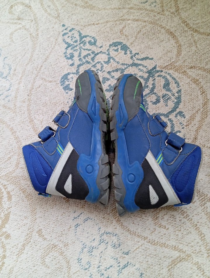 Mavi Gri Erkek Çocuk Spor Botları - Görsel 2