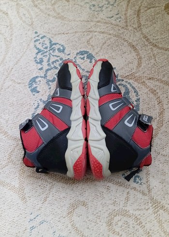 Kırmızı Gri Erkek Çocuk Yılan Desenli Bot - Görsel 6