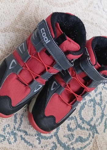 Kırmızı Gri Erkek Çocuk Yılan Desenli Bot - Görsel 3