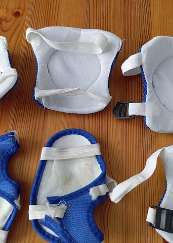 Mavi Çocuk Koruyucu Seti ve Kask - Görsel 5