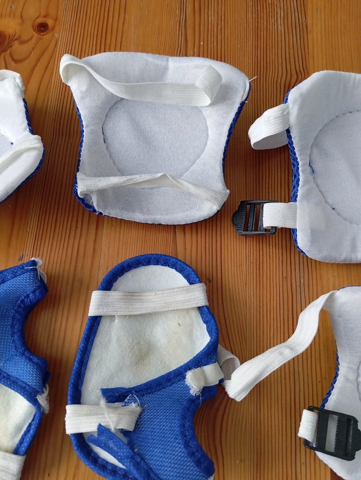 Mavi Çocuk Koruyucu Seti ve Kask - Görsel 5