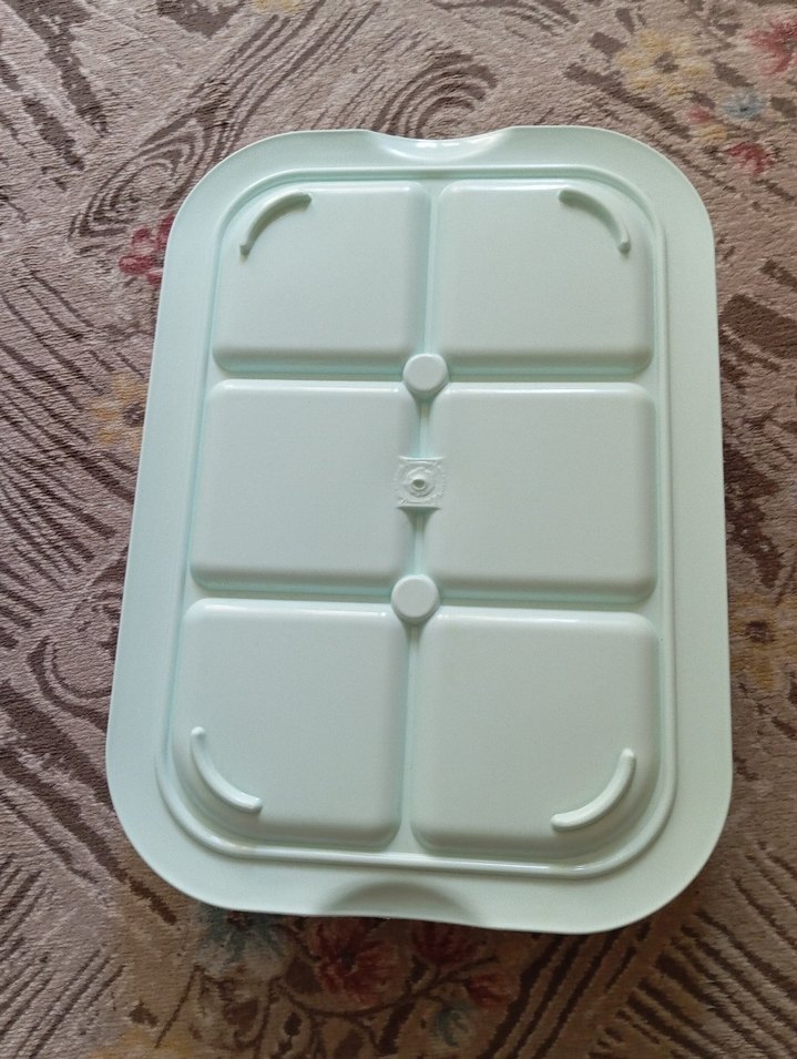 Beyaz Bölmeli Pastel Renkli Saklama Kabı - Görsel 4