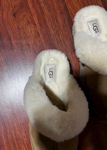 Bej Süet Tüylü Kadın Ev Terliği - Görsel 5