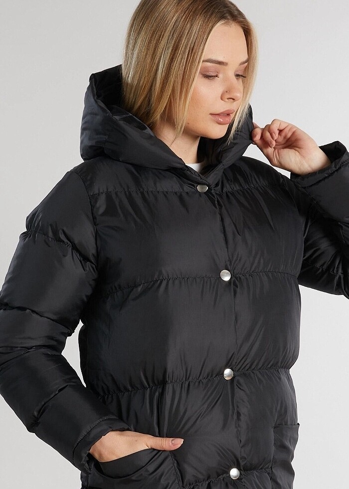 Kapüşonlü su geçirmez mont - Görsel 5