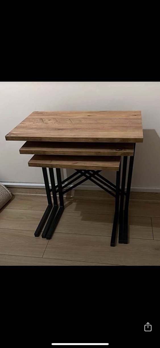 3lü zigon sehpa - Görsel 3