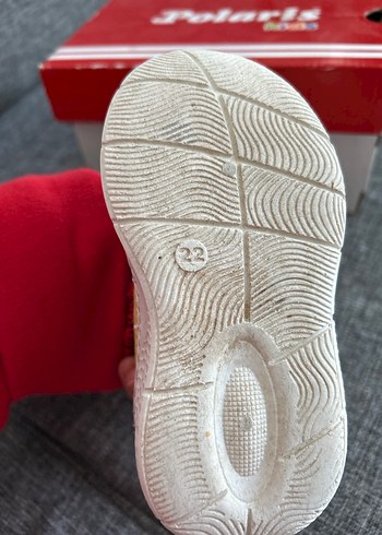 Kız Çocuk Pembe Cırtcırtlı Spor Ayakkabı - Görsel 3