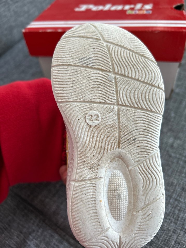 Kız Çocuk Pembe Cırtcırtlı Spor Ayakkabı - Görsel 3