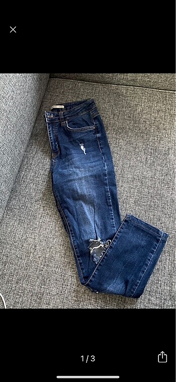 Addax yırtık model jeans
