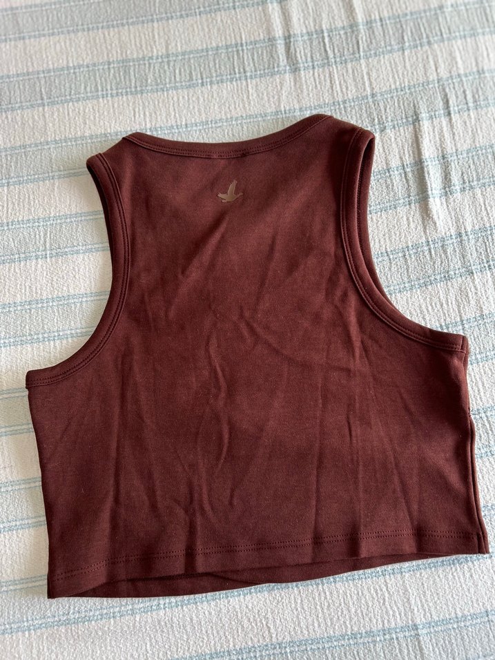 Beymen acı kahve crop tişört - Görsel 2