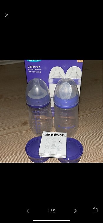 Lansinoh 2li biberon