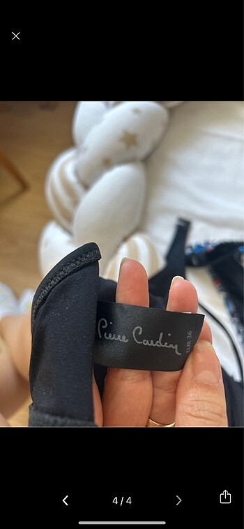 s Beden siyah Renk Pierre Cardin bikini takımı