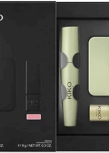 Kiko Eyes Make-up Kit Green Me Make Up Set 01