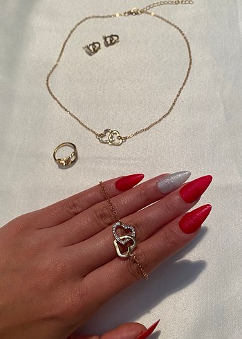 Gold zincir Detaylı Kadın Bileklik - Görsel 5