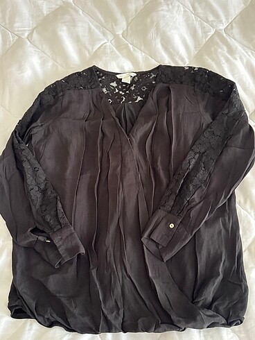 H&M Dantel gomlek hamile lohusa giyim