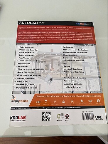  Autocad 2018 kodlab yayınları