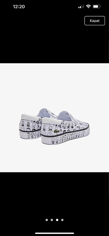 Lacoste Lacoste x snoopy ayakkabı