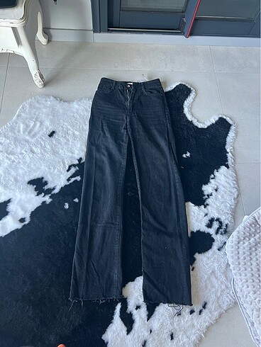 Zara siyah yüksek bel palazzo