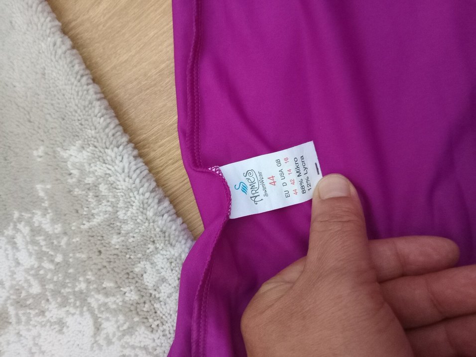 Boncuk Detaylı Mor Uzun hasema ust - Görsel 3