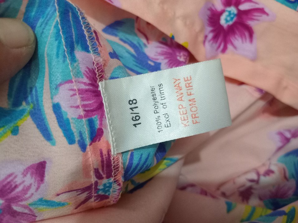 Renkli Çiçek Desenli  Tulum - Görsel 4