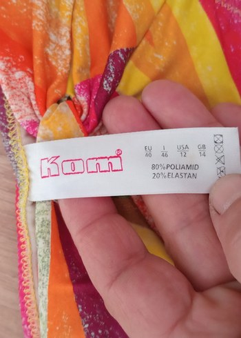 Renkli Bohem Mini Bikini Altı - Görsel 2