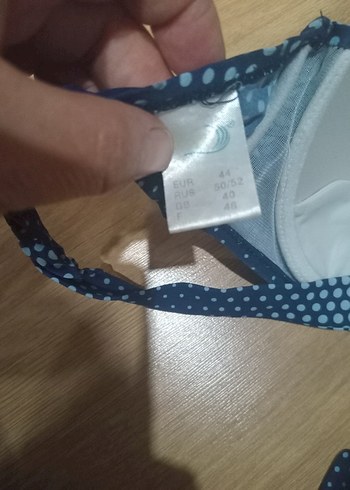 Mavi Puantiyeli bikini ust - Görsel 3