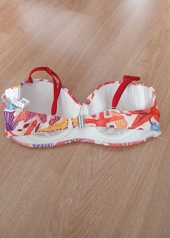 Renkli Bohem Desenli Bikini Üstü - Görsel 2