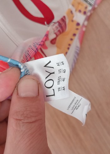 Renkli Bohem Desenli Bikini Üstü - Görsel 3