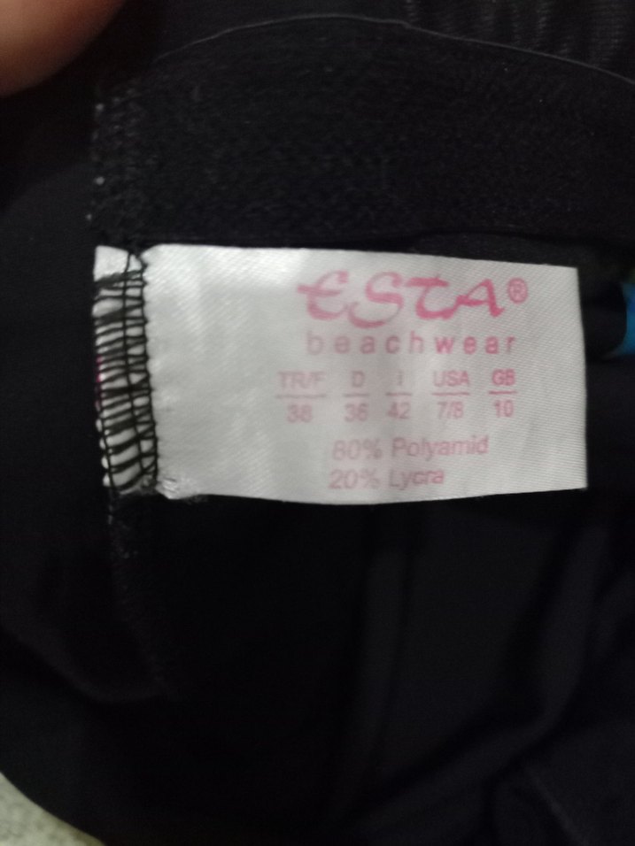 Renkli Fırfırlı Mini Kadın Mayo - Görsel 3