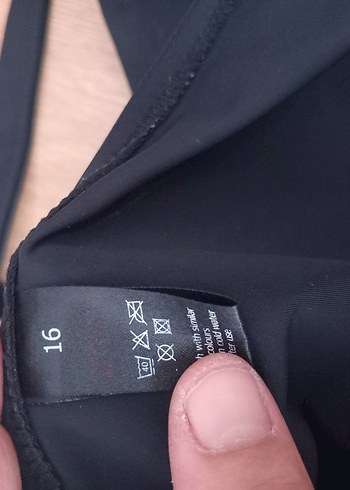 Siyah Kemerli Mini Gotik Kadın Mayo - Görsel 3