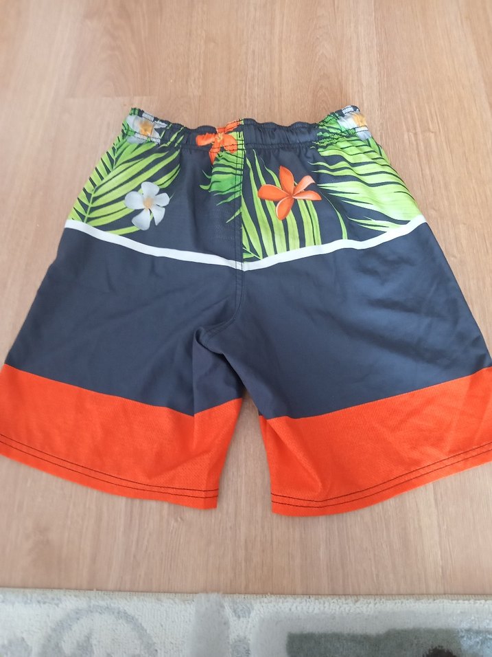 Çiçek Desenli Renkli Erkek Şort Mayo - Görsel 3