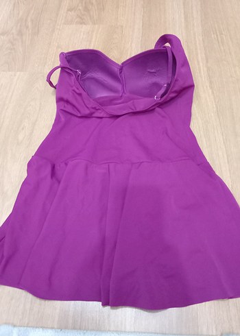 Mor Midi Kadın Mayo Elbise - Görsel 3