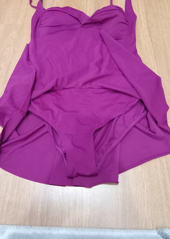 Mor Midi Kadın Mayo Elbise - Görsel 2