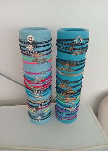 Renkli Boncuklu Bohem Kadın Bileklikler - Görsel 2