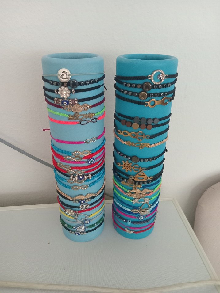 Renkli Boncuklu Bohem Kadın Bileklikler - Görsel 2