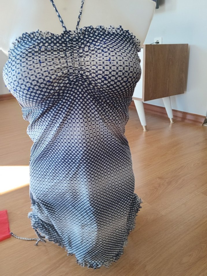 Gri Straplez mayo - Görsel 3