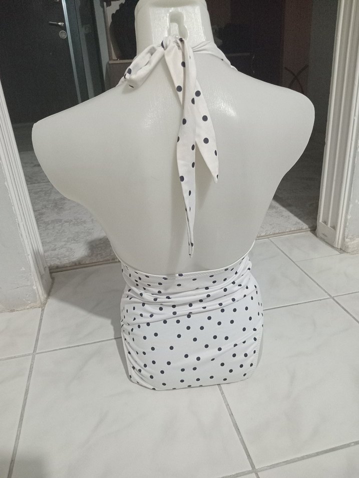 Puantiye Desenli mayo - Görsel 2