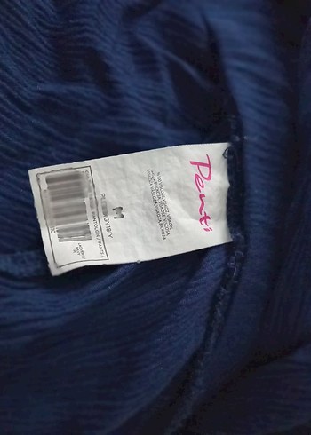 Püsküllü Mavi Bohem Kadın pareo - Görsel 6