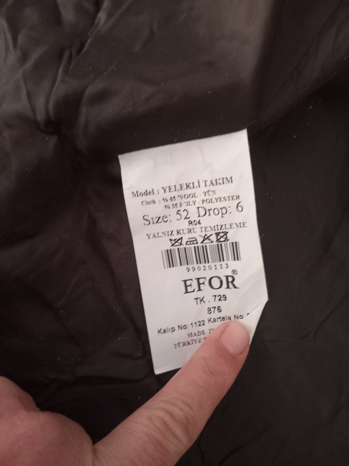 Düğmeli Gri Erkek Yelek - Görsel 3