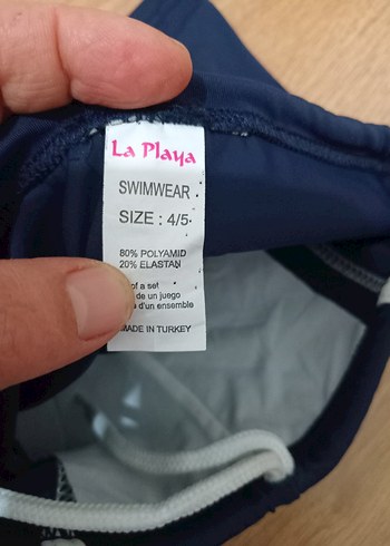 Lacivert Erkek Çocuk Yüzme Şortu - Görsel 4