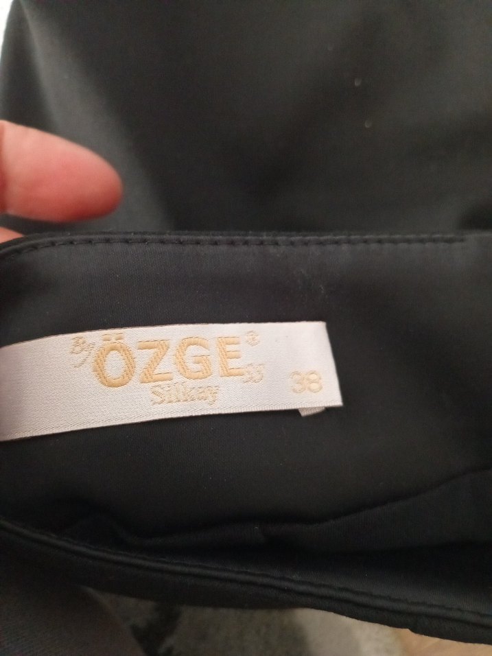 Kadın Siyah Midi Kalem Etek - Görsel 3