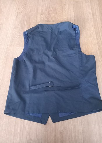 Düğmeli Kolsuz Erkek Yelek - Görsel 3