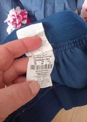 Çiçek Desenli Bohem Eteği - Görsel 3