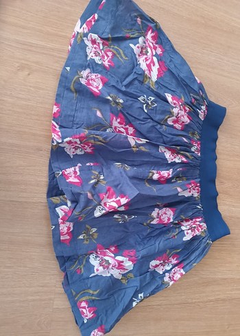 Çiçek Desenli Bohem Eteği - Görsel 2