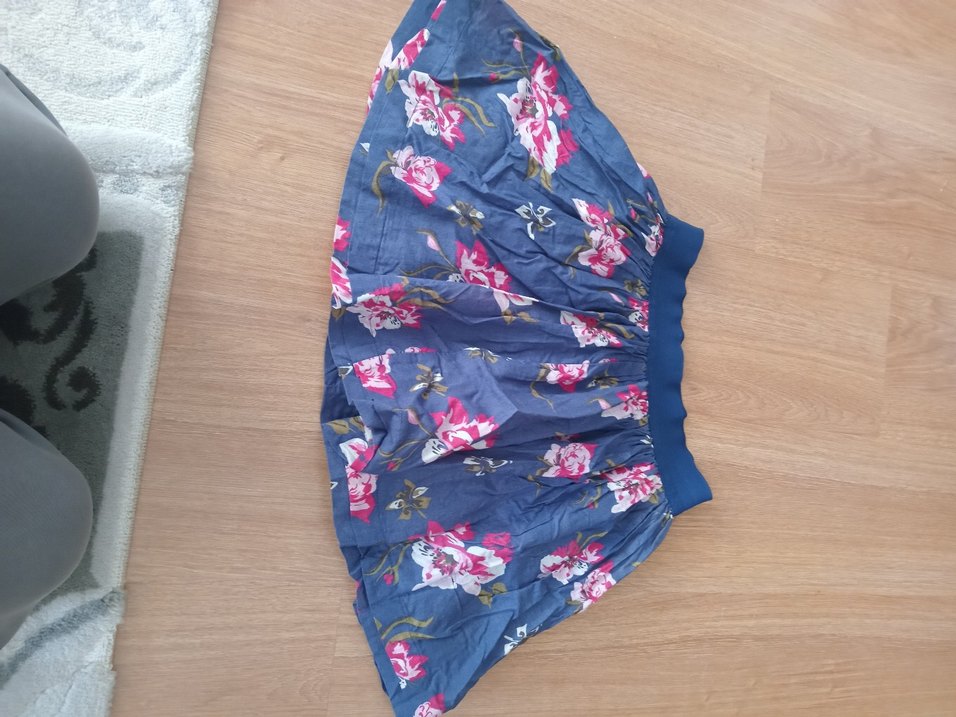 Çiçek Desenli Bohem  Eteği - Görsel 2