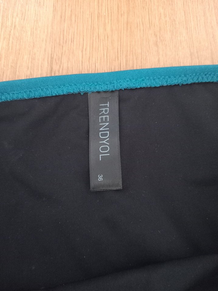 Mavi Bağcıklı Mini Bikini Altı - Görsel 3